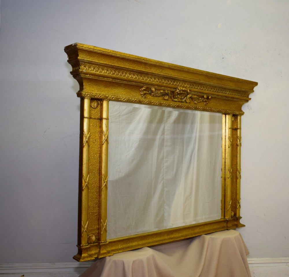Early 20th Century Large Decorative Mirror View III