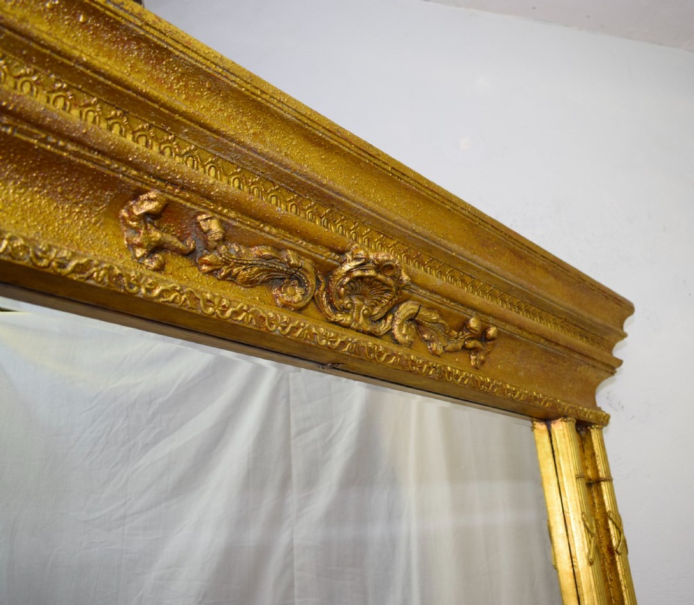 Early 20th Century Large Decorative Mirror View VIII