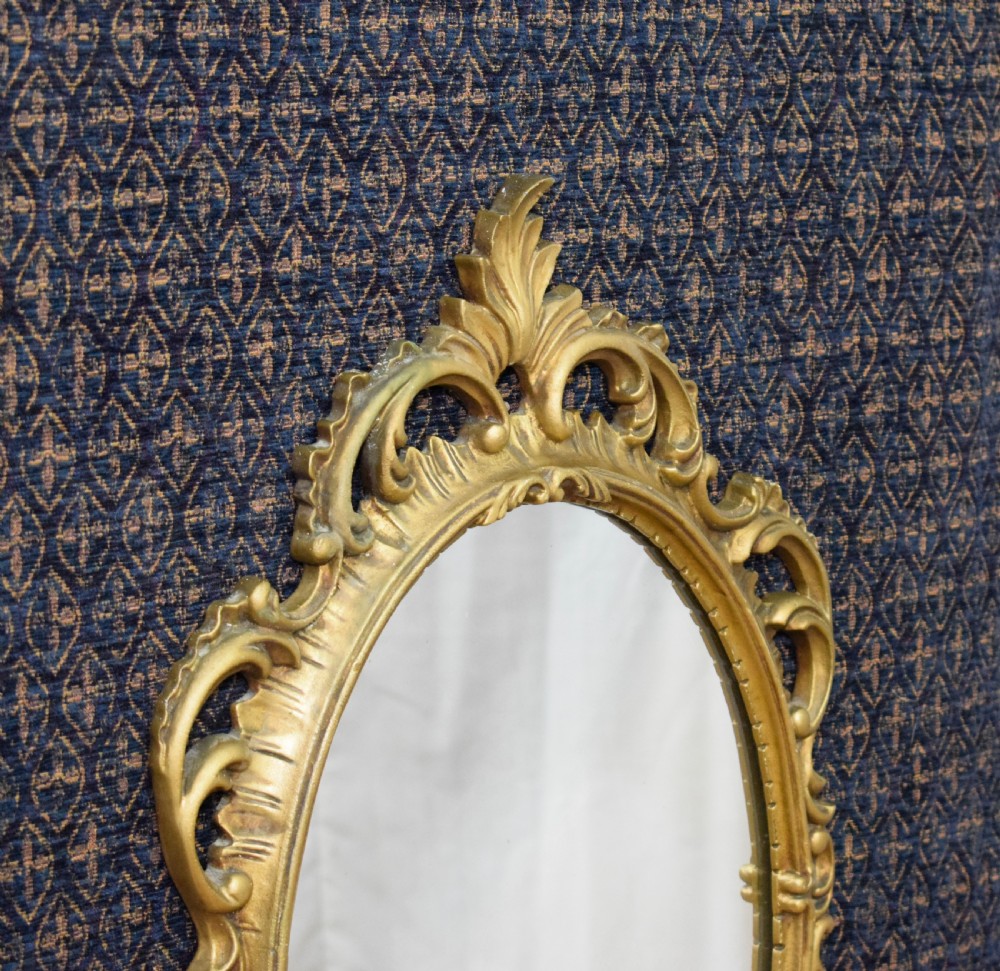 Oval Rococo Style Mirror View III