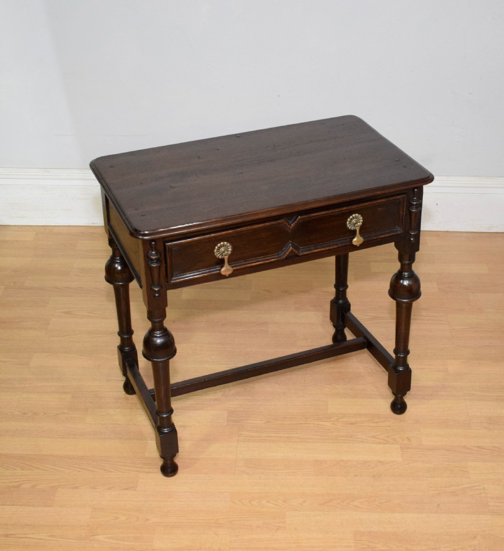 Early 20th Century Oak Jacobean Table