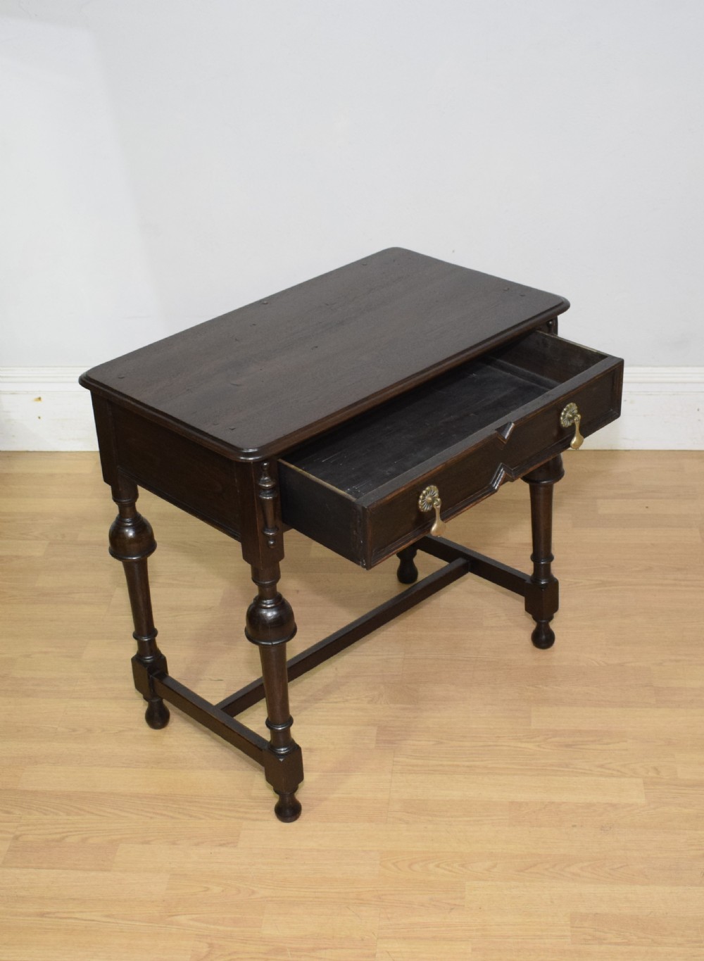Early 20th Century Oak Jacobean Table View XIV