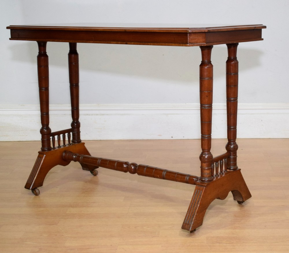 Edwardian Mahogany Console Table View III