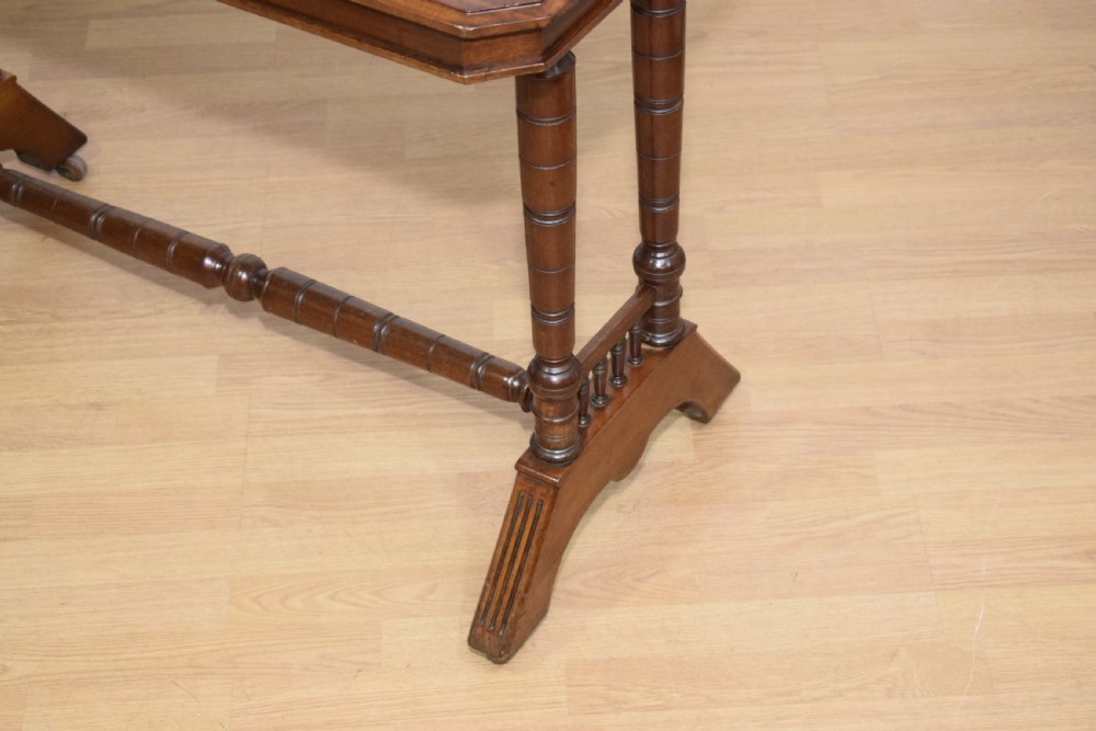 Edwardian Mahogany Console Table View IV