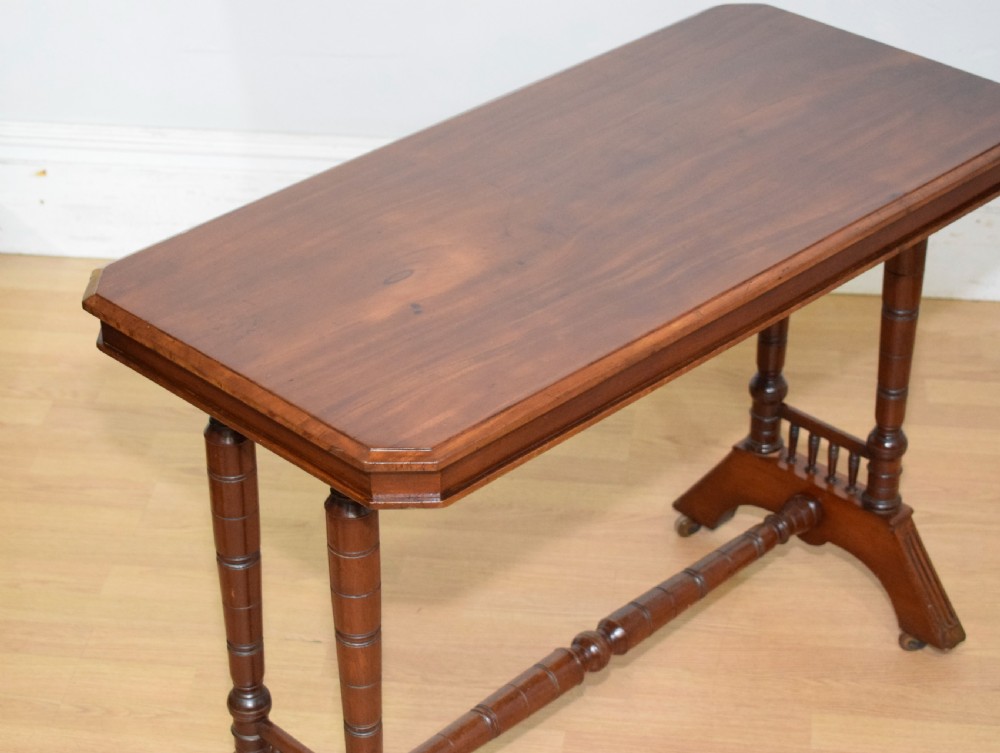 Edwardian Mahogany Console Table View VIII