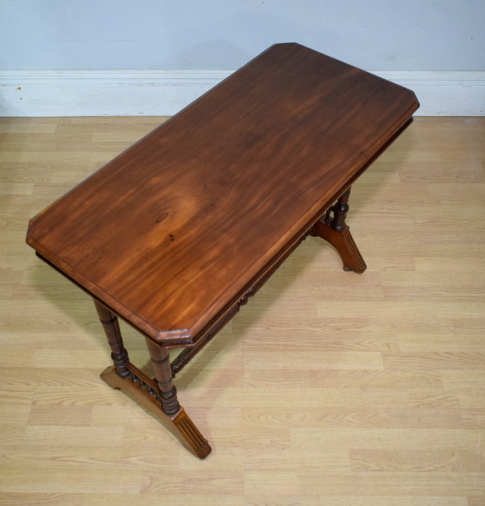 Edwardian Mahogany Console Table View X