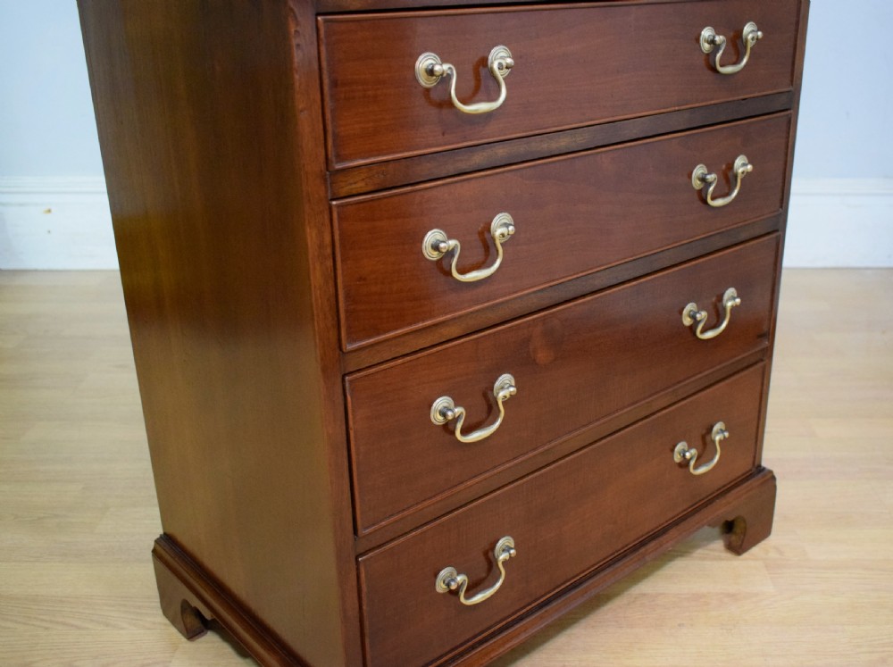 19th Century Mahogany Bachelors Chest of Drawers View XII