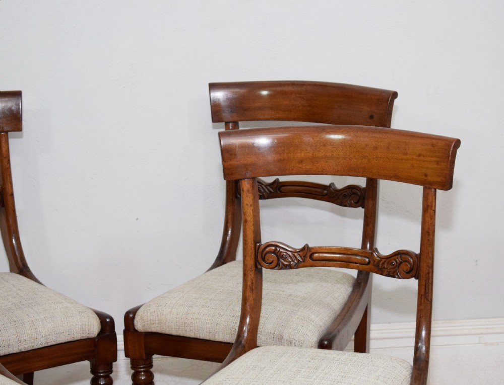 Set of 4 Regency Dining Chairs View V