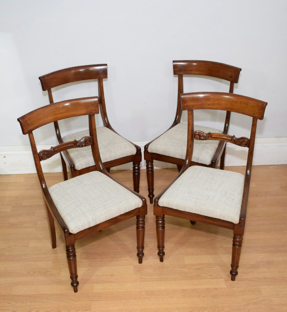 Set of 4 Regency Dining Chairs View VI