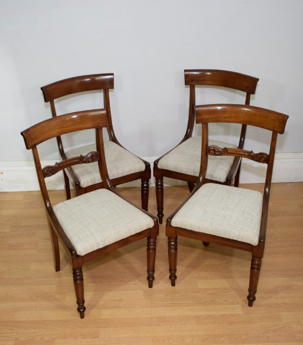 Set of 4 Regency Dining Chairs View VIII
