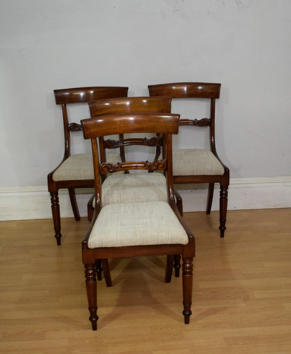 Set of 4 Regency Dining Chairs View IX