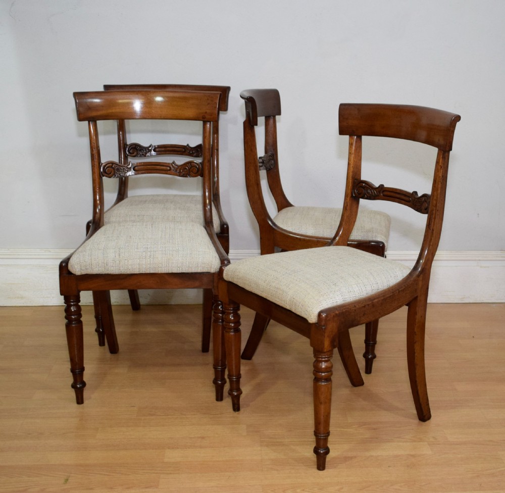 Set of 4 Regency Dining Chairs View X