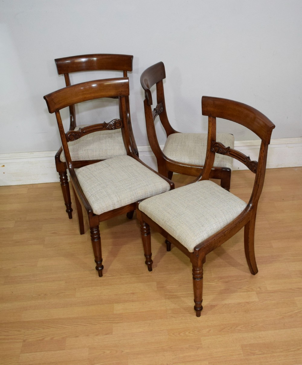 Set of 4 Regency Dining Chairs View XII