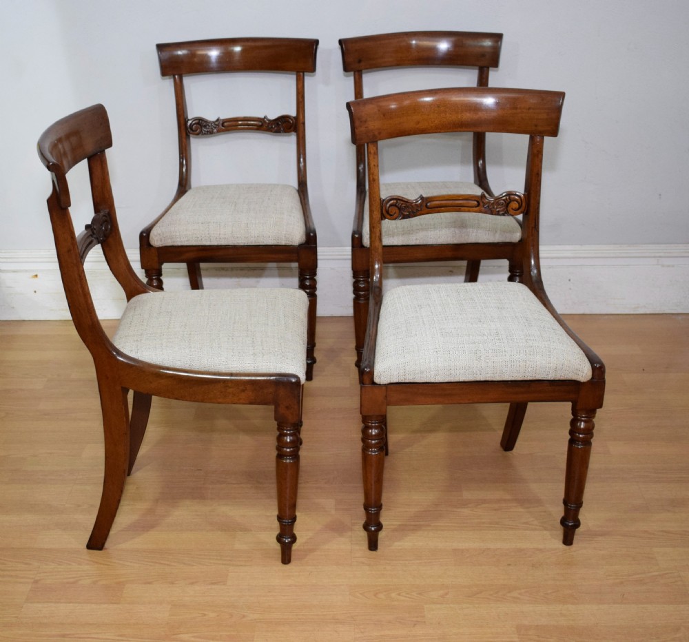 Set of 4 Regency Dining Chairs View XVI