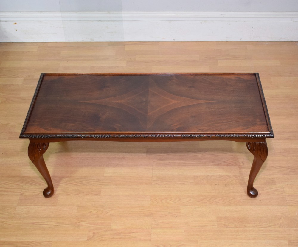 Early 20th Century Walnut Coffee Table View III