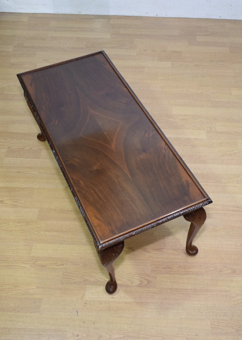 Early 20th Century Walnut Coffee Table View VI