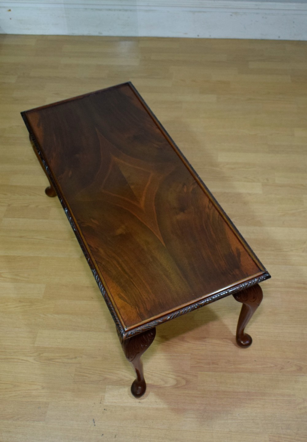 Early 20th Century Walnut Coffee Table View VII