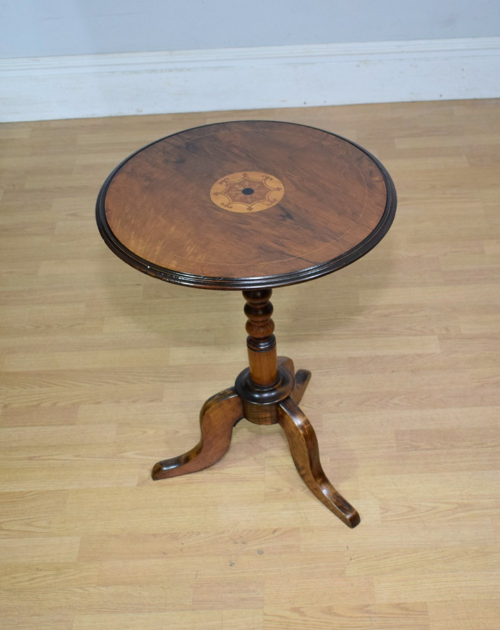 Victorian Walnut Tripod Table View II