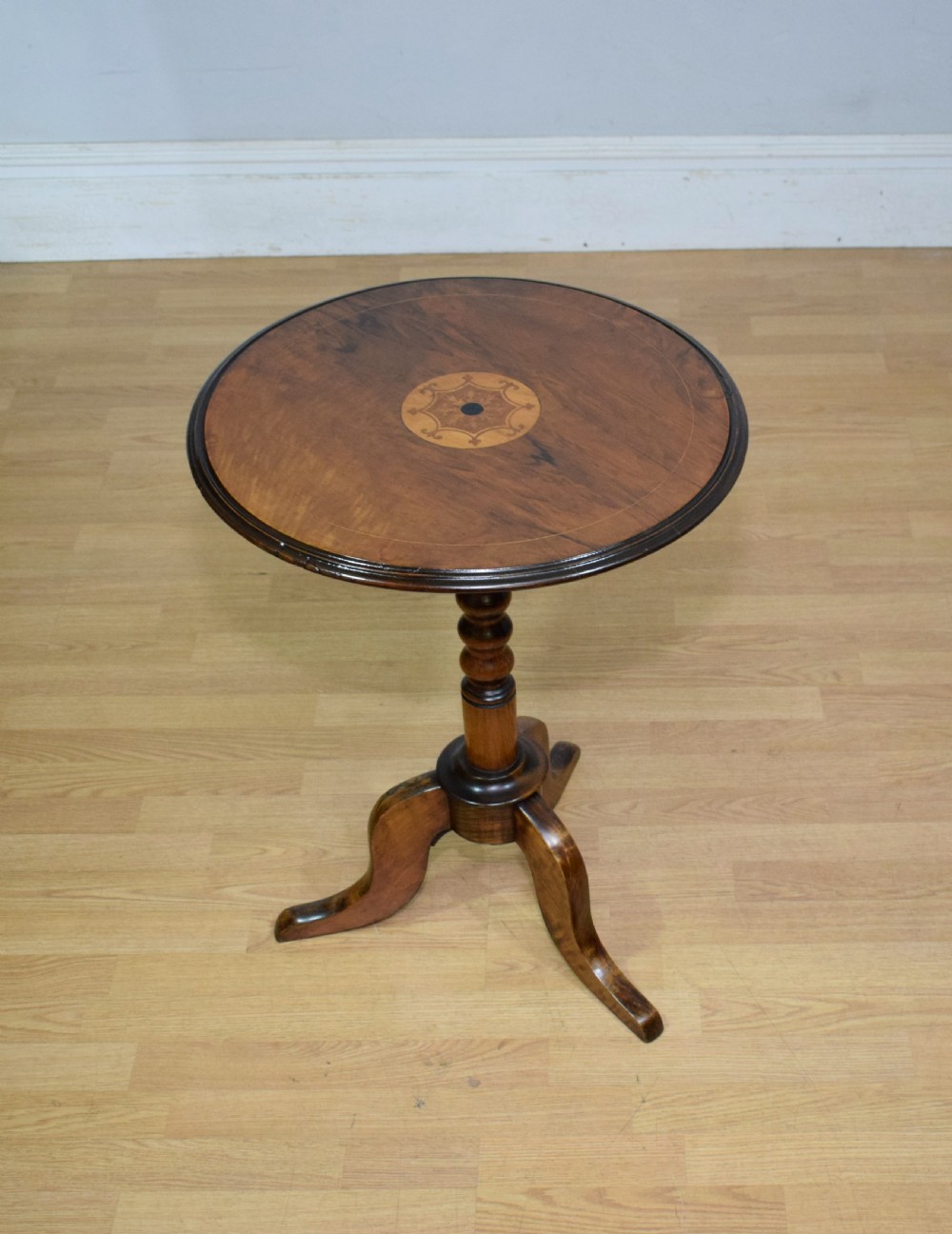 Victorian Walnut Tripod Table View III