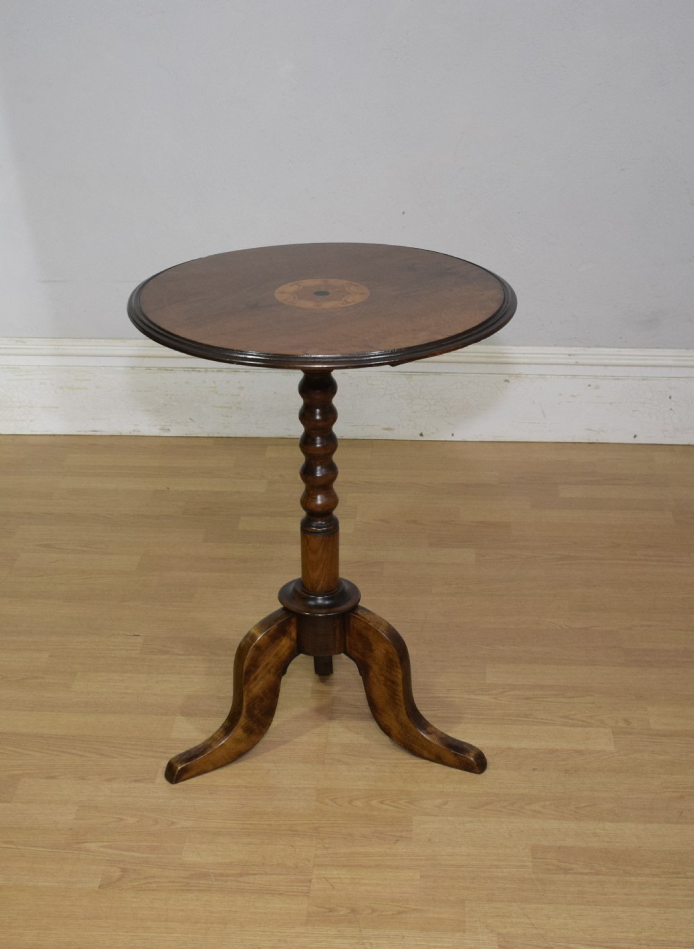 Victorian Walnut Tripod Table View IV