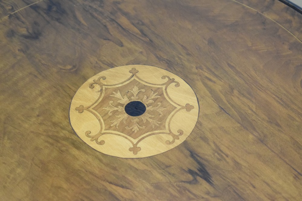 Victorian Walnut Tripod Table View X