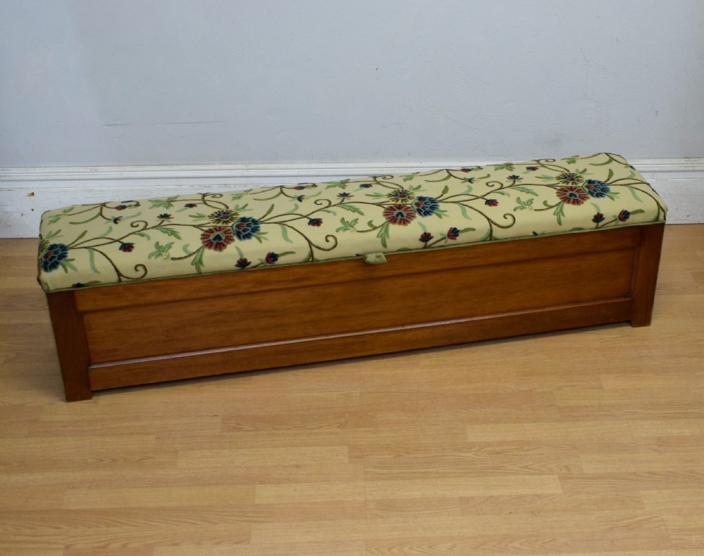 Large upholstered Ottoman View III