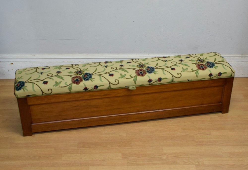 Large upholstered Ottoman View IV