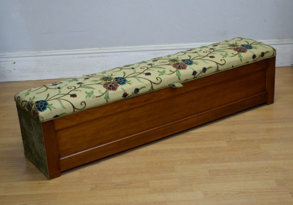 Large upholstered Ottoman View X