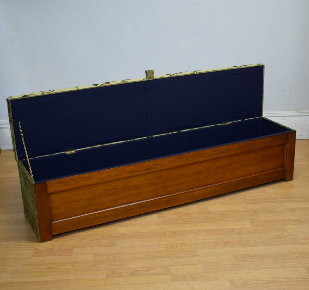 Large upholstered Ottoman View XIII