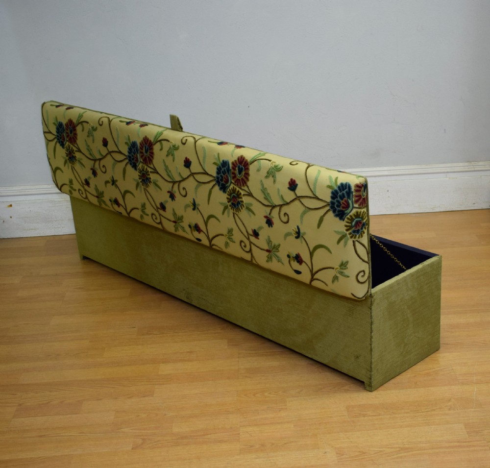 Large upholstered Ottoman View XVII