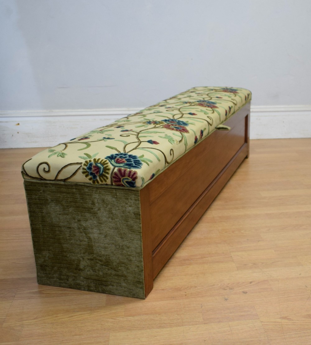 Large upholstered Ottoman View XIX