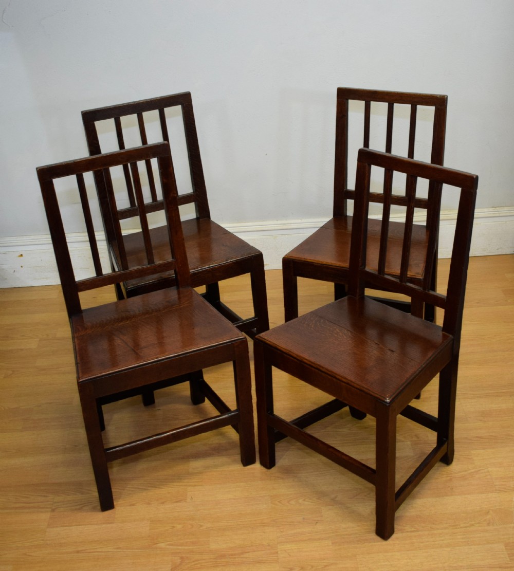  4 Georgian Period Dining Chairs View IX