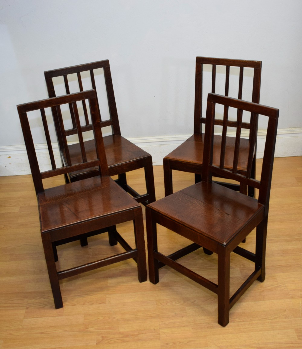  4 Georgian Period Dining Chairs View XII