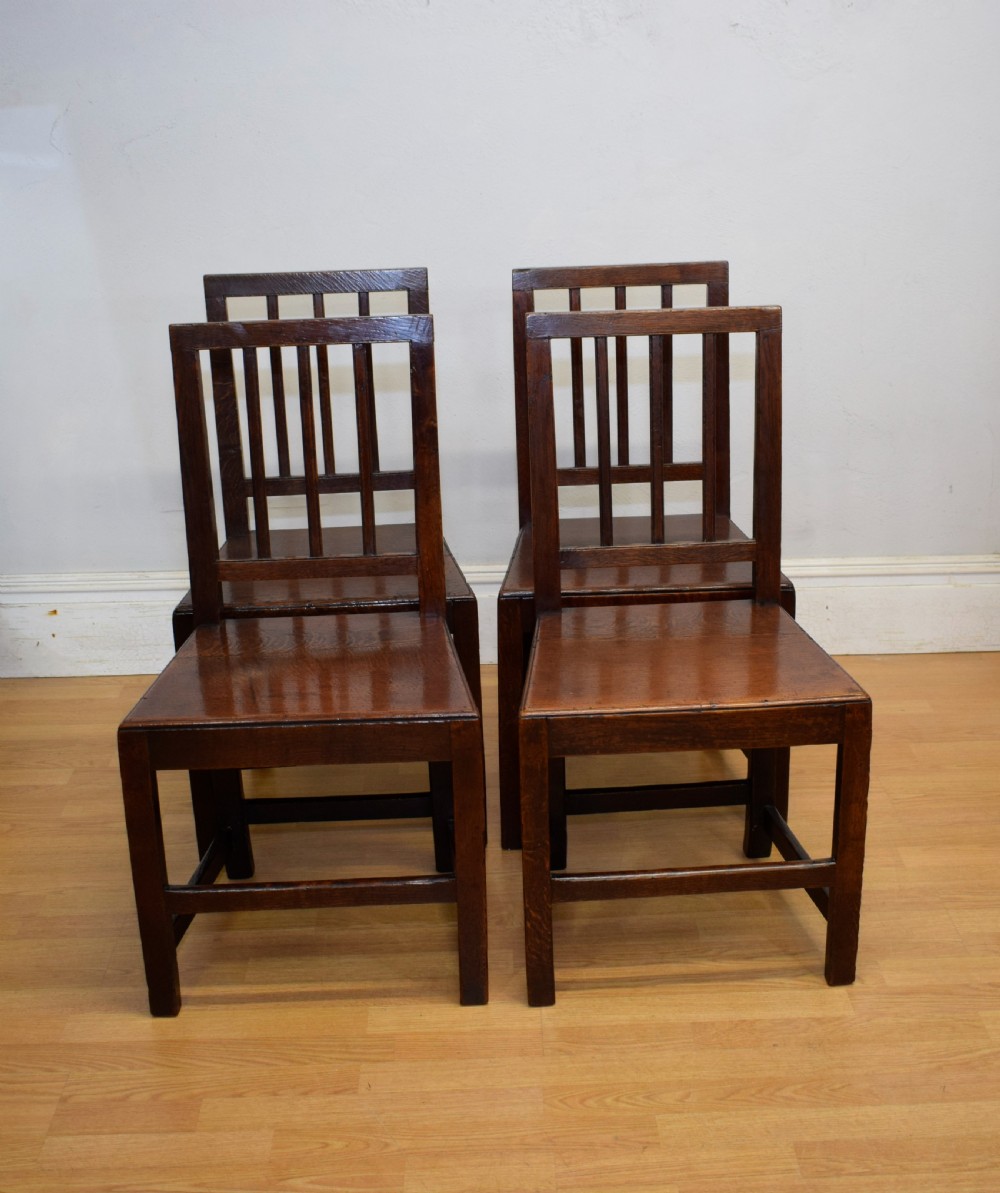  4 Georgian Period Dining Chairs View XIII