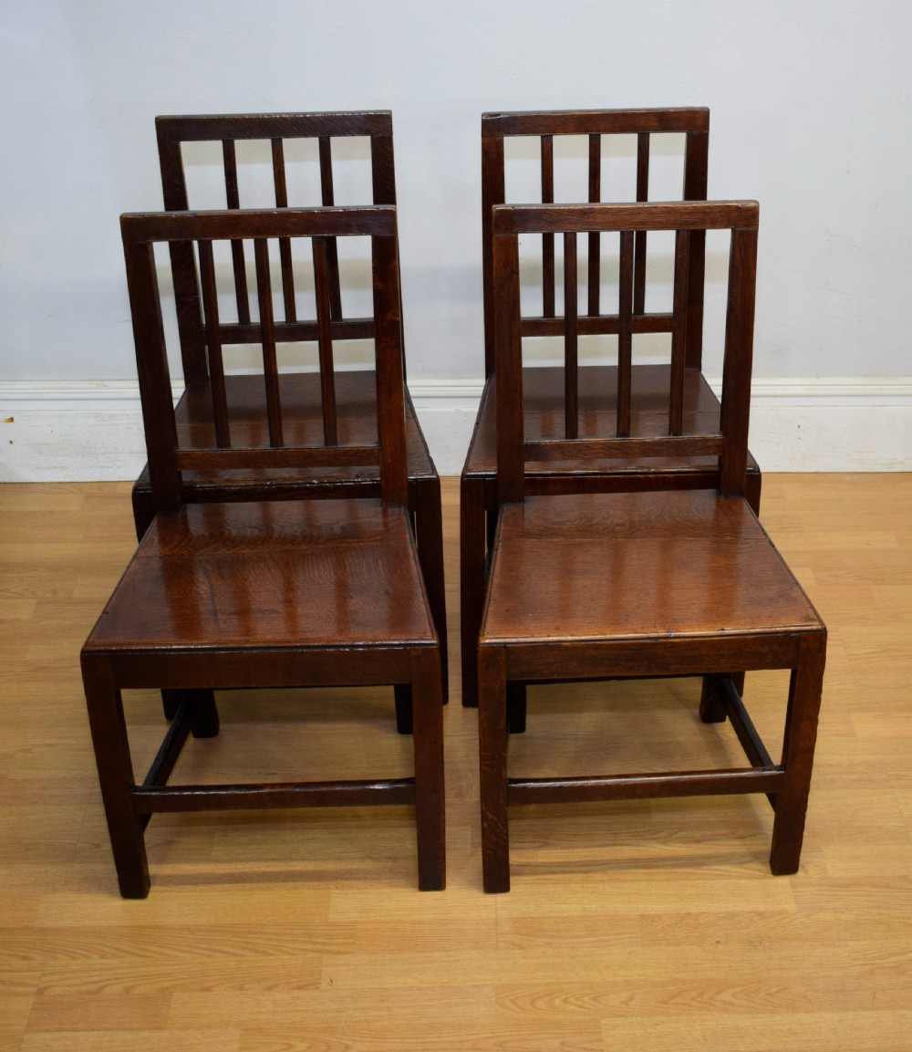  4 Georgian Period Dining Chairs View XV