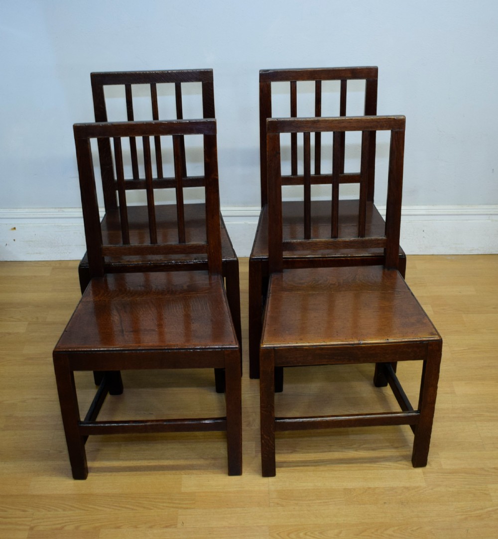  4 Georgian Period Dining Chairs View XVII