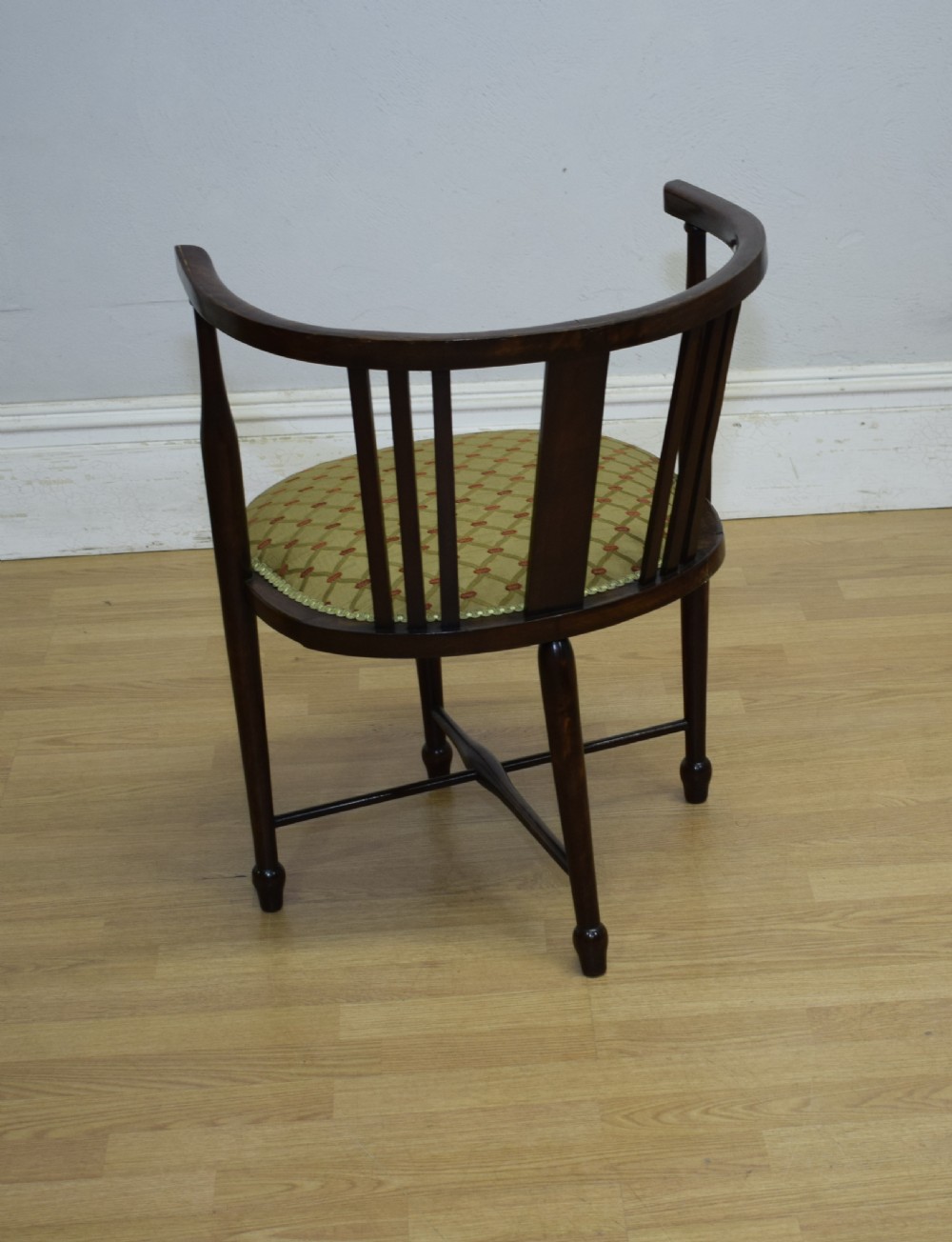 Edwardian Inlaid Tub Armchair View XVI