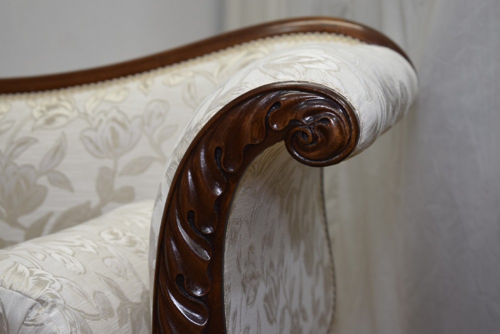 Georgian Period Upholstered Couch View IX