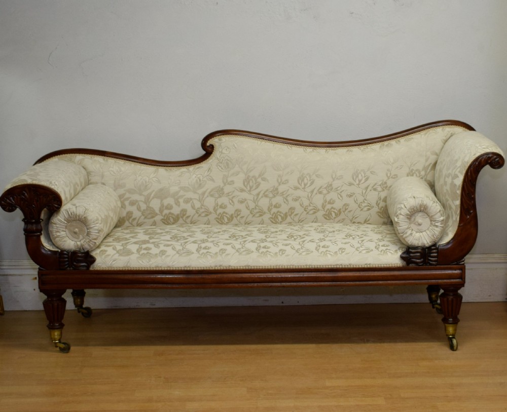 Georgian Period Upholstered Couch View XII