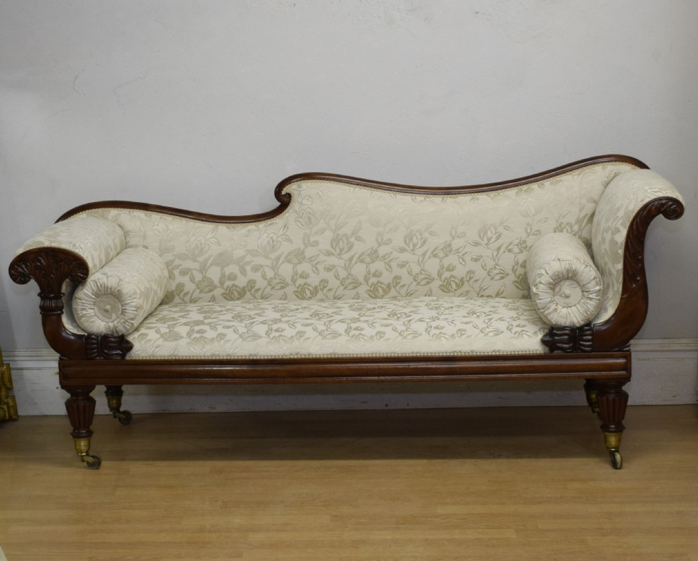 Georgian Period Upholstered Couch View XIII