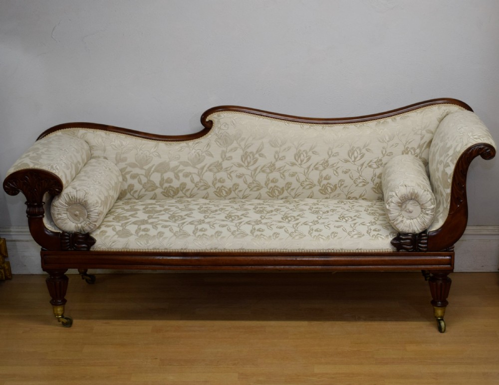 Georgian Period Upholstered Couch View XVIII