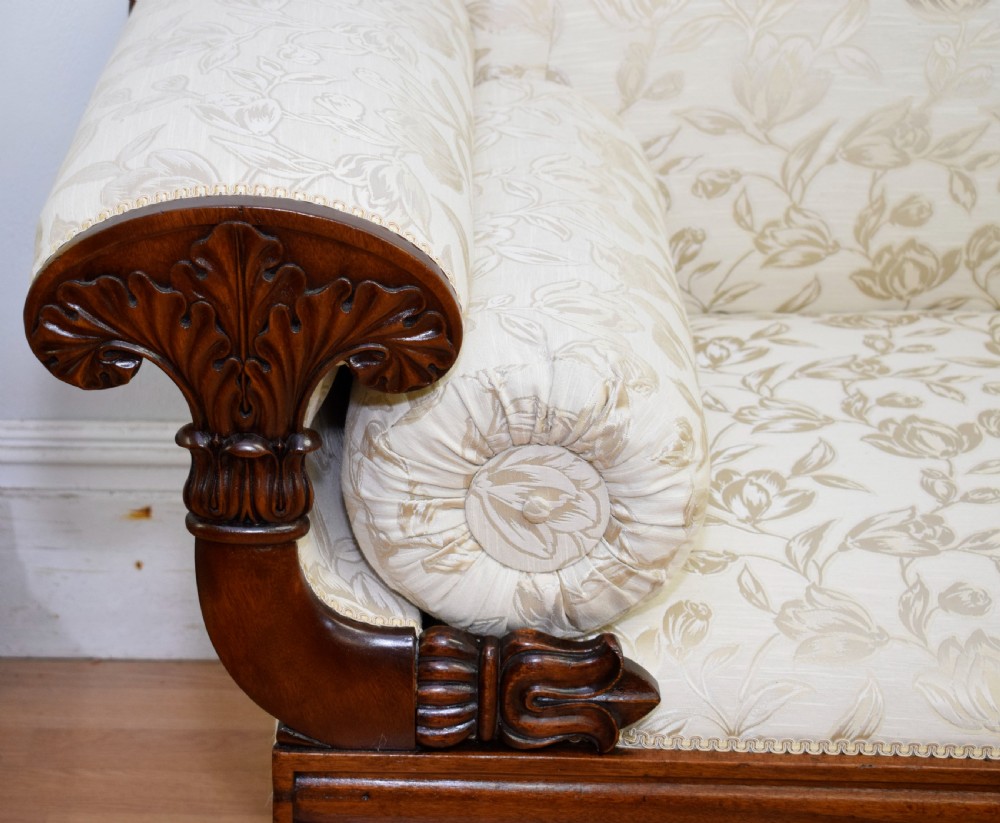 Georgian Period Upholstered Couch View XIX