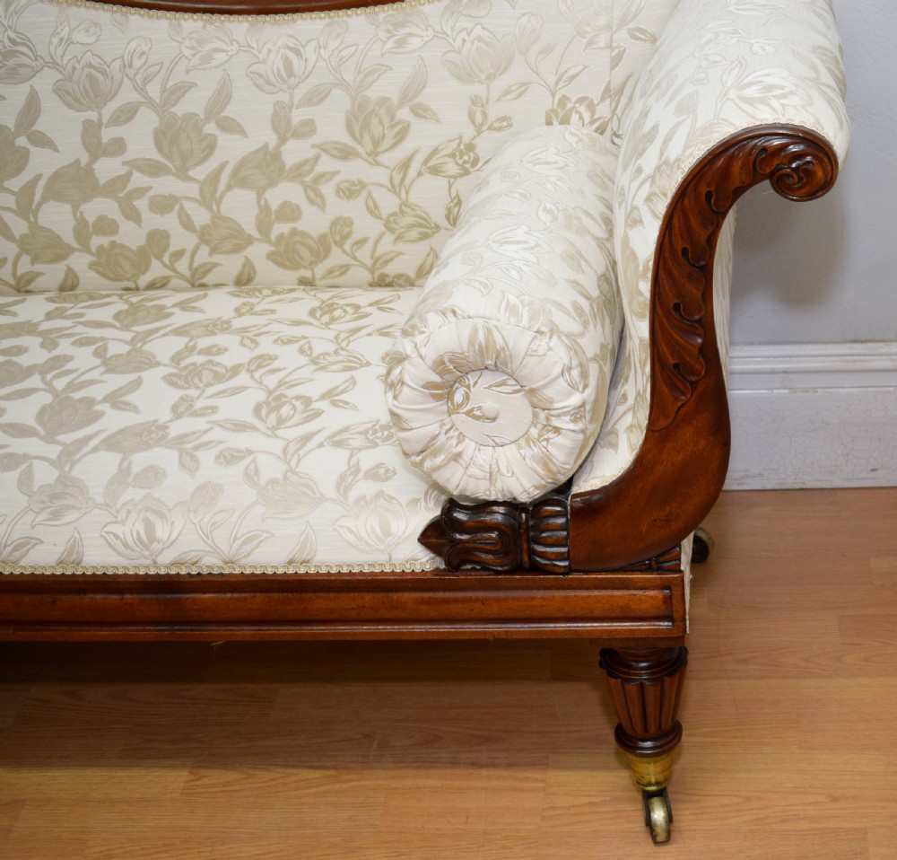 Georgian Period Upholstered Couch View XXI