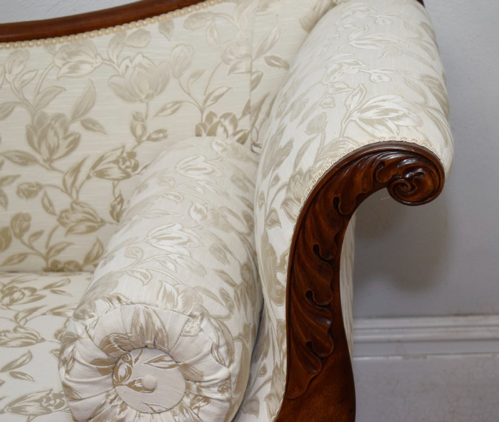 Georgian Period Upholstered Couch View XXII