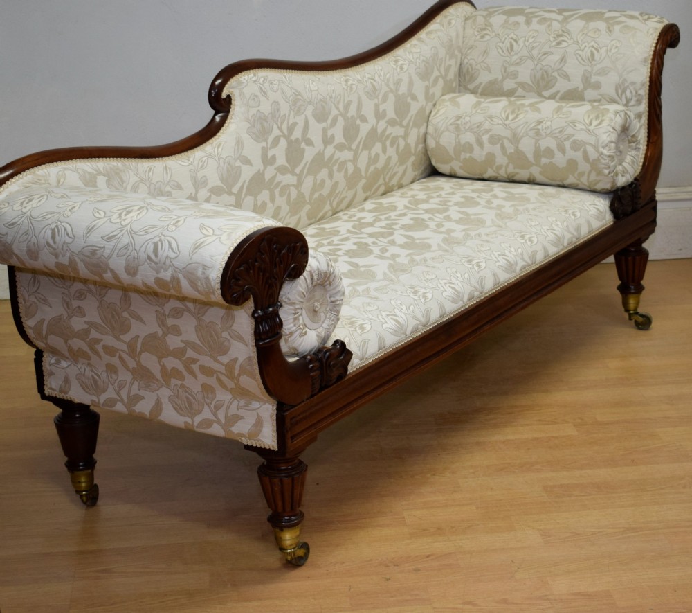 Georgian Period Upholstered Couch View XXIII