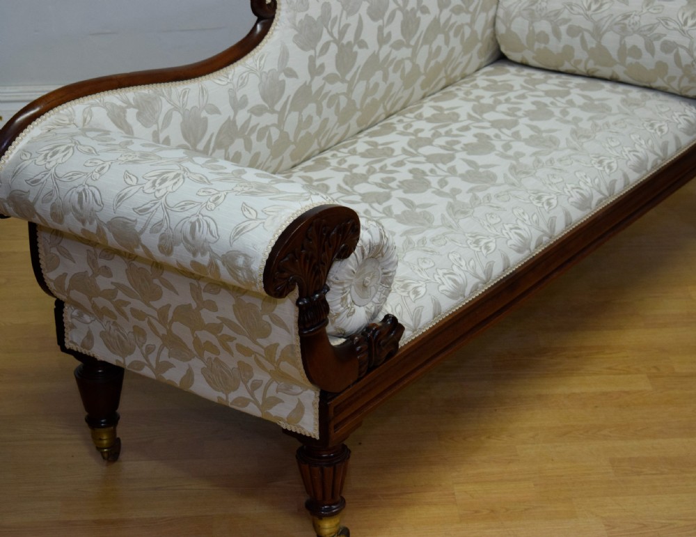 Georgian Period Upholstered Couch View XXV