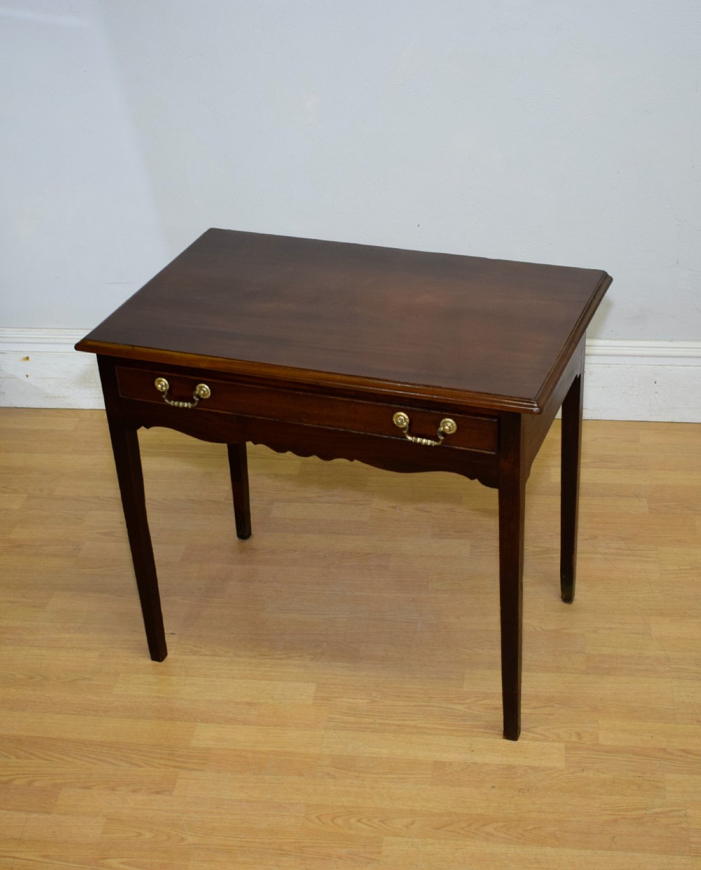 Georgian Mahogany Lowboy View II