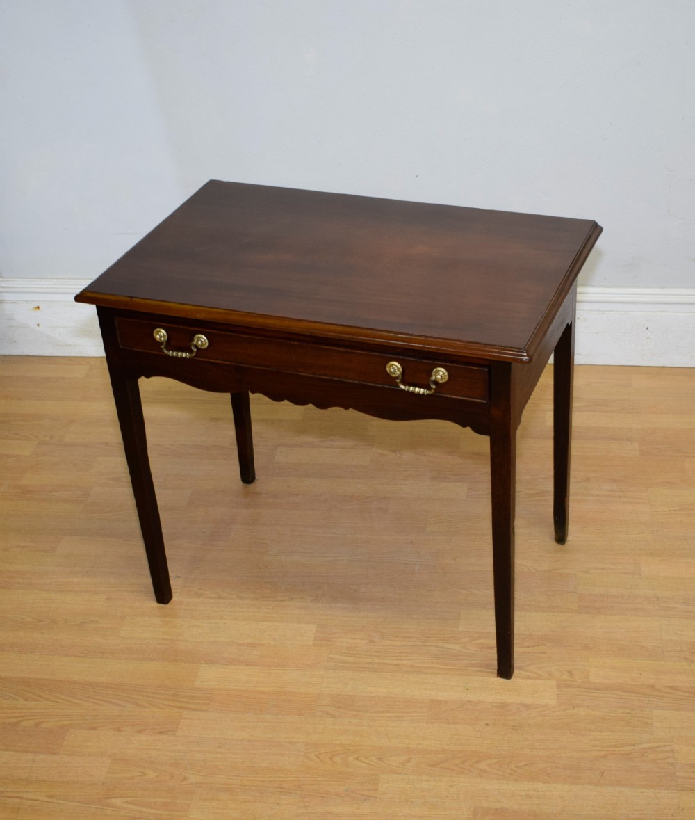 Georgian Mahogany Lowboy View III