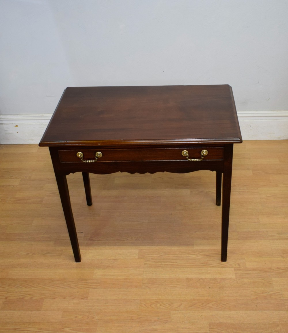 Georgian Mahogany Lowboy View IV