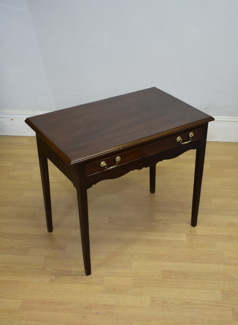 Georgian Mahogany Lowboy View VII