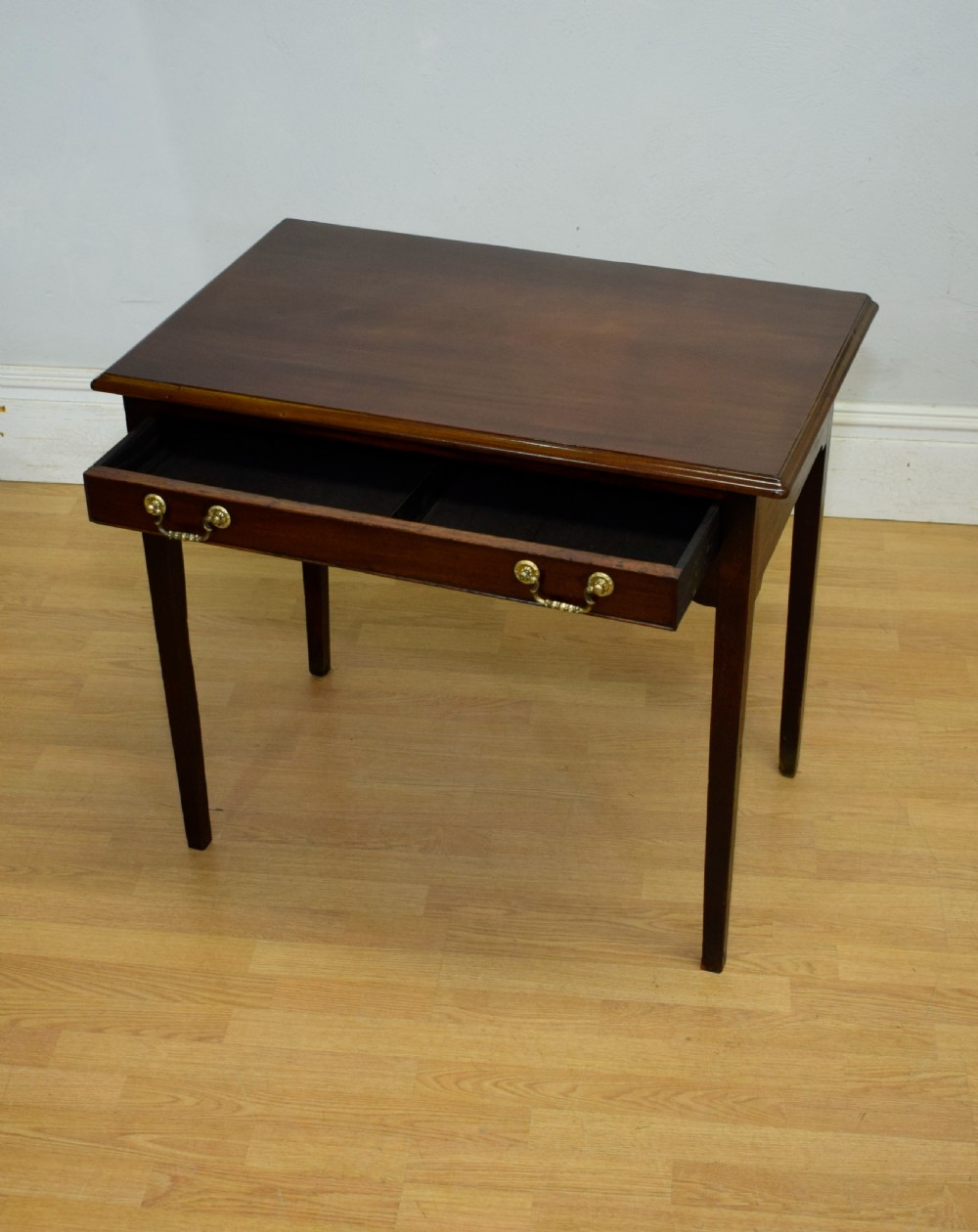 Georgian Mahogany Lowboy View XVI